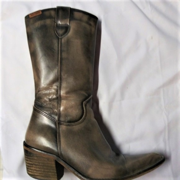 Mustang leather Boots - Picture 3 of 8
